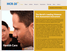 Tablet Screenshot of hcr-20.com